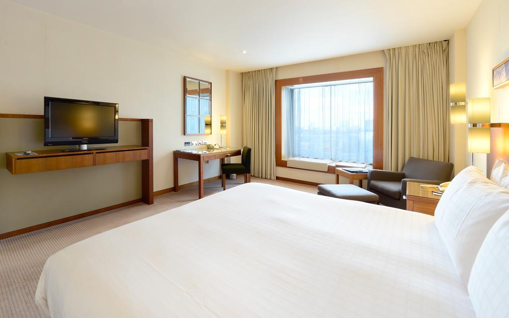 加那利滨江广场酒店 伦敦 外观 照片 A typical room at the hotel